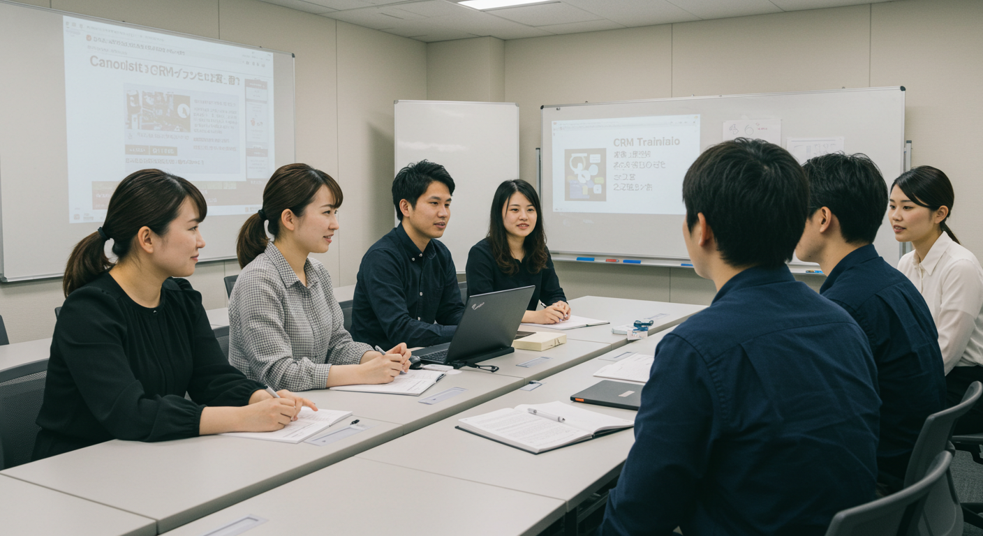 CRM/SFA/MAのトレーニングサービス